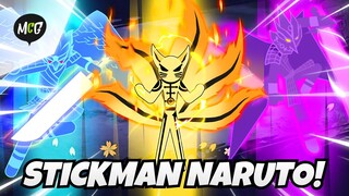 Pertarungan Stickman Naruto! - Stickman Ninja Fight - Shinobi Epic Battle