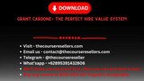 Grant Cardone- The Perfect Hire Value System