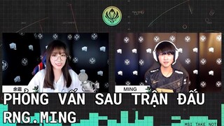 Phỏng vấn RNG.Ming (Vietsub) | MSI 2022 | Nếu có thể rủ bỏ được áp lực, chúng tôi sẽ càng mạnh hơn