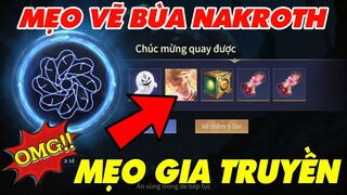 Liên Quân | Mẹo Vẽ Bùa Bậc S nakroth Lôi Quang Sứ Áp dụng ngay công thức gia truyền