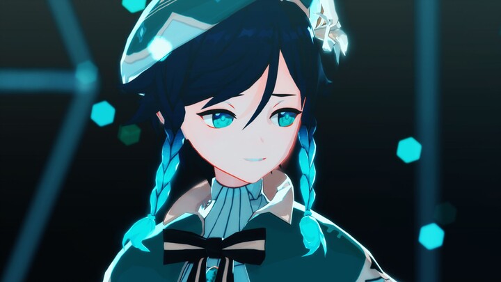 If I have to part with you like this, I might as well die. Genshin Impact MMD Venti