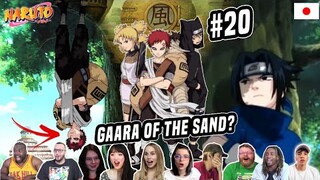 🔥Gaara's Entrance 🌳|  The Genins of the Sand 🏜| Reaction Mashup  [Naruto 20] ナルト