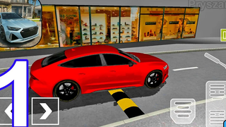 RS7 Driving Audi Simulator Car Drive Game - เกมเพลย์ Walkthrough ตอนที่ 1 (iOS Android)