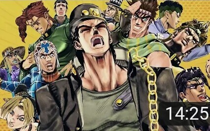 [JOJO’s Wonderful Laughter] All kinds of laughter of jojo’s characters