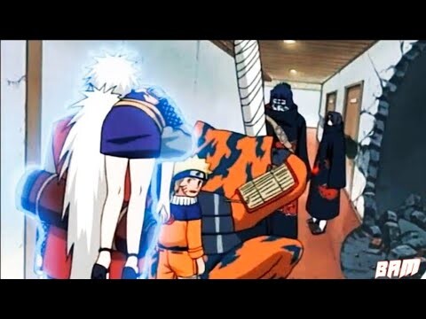 Jiraiya stops Itachi and Kisame, Jiraiya Naruto Sasuke vs Itachi and Kisame Full Fight