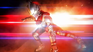 Real person restores the cartoon effect! [Mobile Ultraman] 60 frames super burning leather suit phot