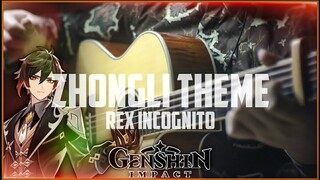 Zhongli THEME on FINGERSTYLE GUITAR [Genshin Impact]