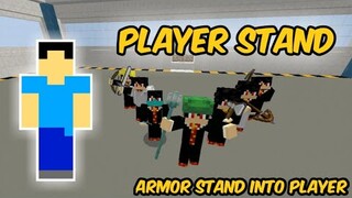 How To Get Player Stand in Minecraft PE