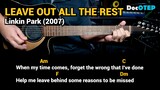Leave Out All The Rest - Linkin Park (2007) Easy Guitar Chords Tutorial with Lyrics Part 1