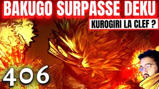 LE NOUVEAU POUVOIR DE BAKUGO ! LES COMBATS DE LA FINAUX ! - MY HERO ACADEMIA 406 - REVIEW MANGA