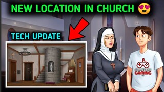 NEW LOCATION IN SUMMERTIME SAGA TECH UPDATE 🔥 NEW REWORK OF CHURCH 🔥 SUMMERTIME GAMING