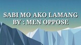 Sabi mo ako lamang lyrics Cover by Nyt #Sabimoakolamang