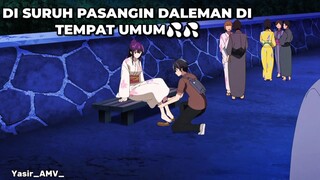 DI SURUH PASANGIN DALEMAN DI TEMPAT UMUM💦💦(Anime harem 18+ no sensor)