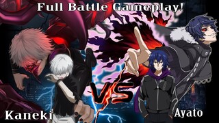 TOKYO GHOUL! THE EYEPATCH GHOUL! KANEKI VS AYATO FULL BATTLE GAMEPLAY! (