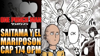 SAITAMA Y EL HOMBRE MARIPOSA RESUMEN CAP 174 OPM MANGA - AMAI SE OBSESIONA CON SAITAMA