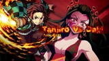 Tanjiro Vs Daki Full Fire Breathing Moments🔥