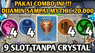 VIRAL !!! COMBO SYNERGY TERKUAT YANG DIREMEHKAN | TANPA CRYSTAL AUTO JUARA 1 MAGIC CHESS