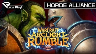 📱 Let´s Play Warcraft Arclight Rumble Closed Beta - Horde Alliance Mode