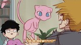 Mob shows his Pokemon to Reigen [Mob Psycho 100 Comic]
