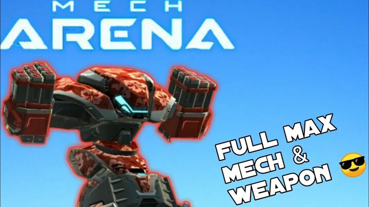 Killshot With Rocket Mortar 12 Max Upgrade - Mech Arena Robot Showdown Indonesia