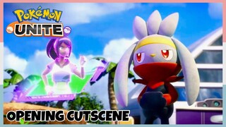 Opening Intro Cutscene in Pokemon Unite | Nintendo Switch