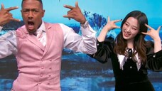 aespa แสดงเพลง "Savage" ร่วมกับ Nick Cannon
