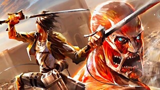 ฉากสุดมัน เอเลน vs ไททันมหึมา : Attack on Titan 2