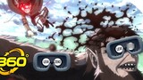 [ Attack on Titan ] Soldier cuts the monkey VR version