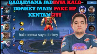 DONKEY MAIN CHOU DI HP KENTANG - MOBILE LEGENDS INDONESIA