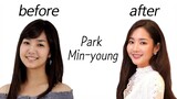 Park Min-young before and after