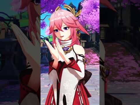 Yea Miko Doodle | Genshin Impact [MMD]