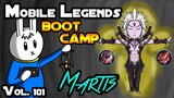MARTIS - TIPS, ITEMS, SPELL, EMBLEMS, AND GUIDE - MGL MLBB BOOT CAMP VOLUME 101