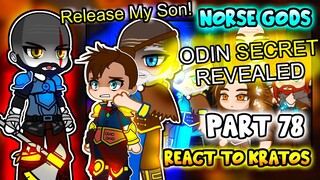 Norse Gods react to Kratos Part 78 || GOW Ragnarök || - Gacha Club React