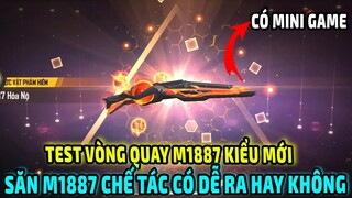 Test Vòng Quay Nguyên Tố Săn M1887 Thủy Nộ, Hỏa Nộ, Lôi Nộ, Địa Chất || Free Fire