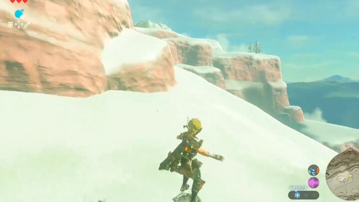 "The Legend of Zelda" Winter Olympics Skiing Without You Don't Watch