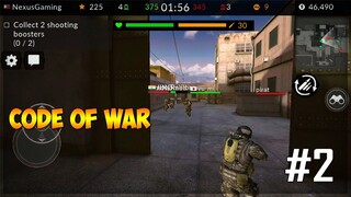 CODE OF WAR: SHOOTER ONLINE ANDROID /  IOS GAMEPLAY #2