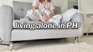 house tour | work vlog👩🏻‍💻| slice of my life | living alone in the Philippines