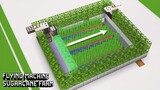 Cara Membuat Flying Machine Sugarcane Farm - Minecraft Indonesia 1.15