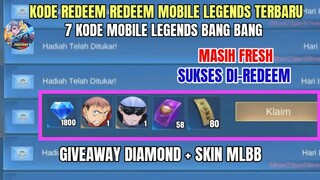 BURUAN! 7 KODE REDEEM ML TERBARU KODE REDEEM MOBILE LEGENDS HARI INI UPDATE JULI 2024