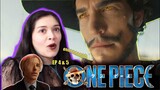 ONE PIECE Episode 4 & 5 REACTION | Zoro vs Mihawk | Netflix Live Action