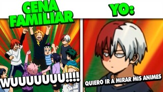 MEMES RANDOM DE BOKU NO HERO ACADEMIA  PARA VER EN UN DIA ABURRIDO🥦 #1