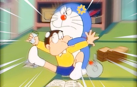 Nobita: Ahhhh (stinky smell, I’m so happy!!!