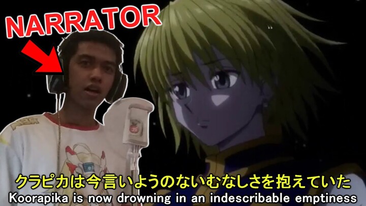 KURAPIKA IS NOW DROWNING IN AN INDESCRIBABLE EMPTINESS JAPANESE