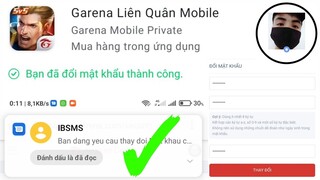 Hướng Dẫn Chi Tiết Cách Đổi Mật Khẩu Garena Liên Quân Mobile 2021 Thành Công 100%