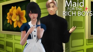 MAID FOR THE RICH BOYS | PT.9 PREGNANT WITH MY BOSS'S BABY - LOVE STORY | SIMS 4 STORY