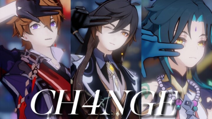 [Genshin Impact MMD] CH4NGE dari Dadalia/Zhongli/Mandrill
