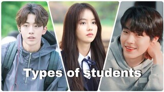 K-drama : Types of students