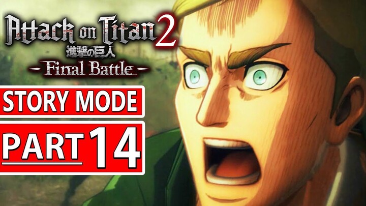 ARMIN VS COLOSSAL TITAN! - AOT 2 Final Battle Indonesia Walkthrough - Part 14