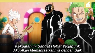 EPIC KEKUATAN BARU ZORO!! Penjelasan permintaan Zoro Kepada Vegapunk