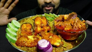 Rainy Day Special Bhuna Khichuri (খিচুড়ি),Mutton Kosha,Fish Fry,Cucumber,Green Chili | #LiveToEATT